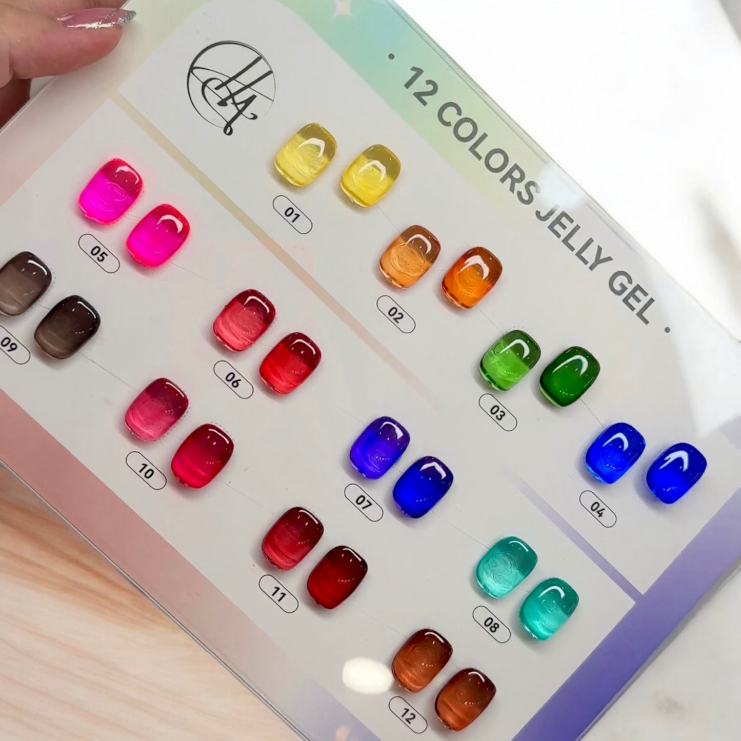 Jelly Gel 12 colors