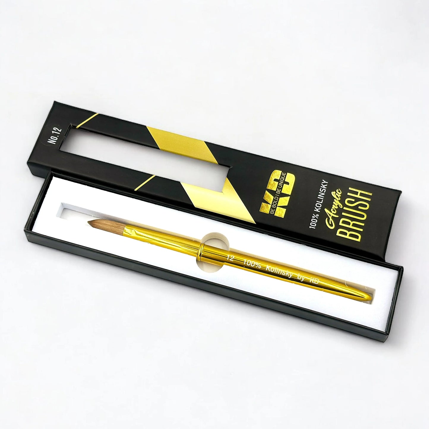 Acrylic brush - Gold