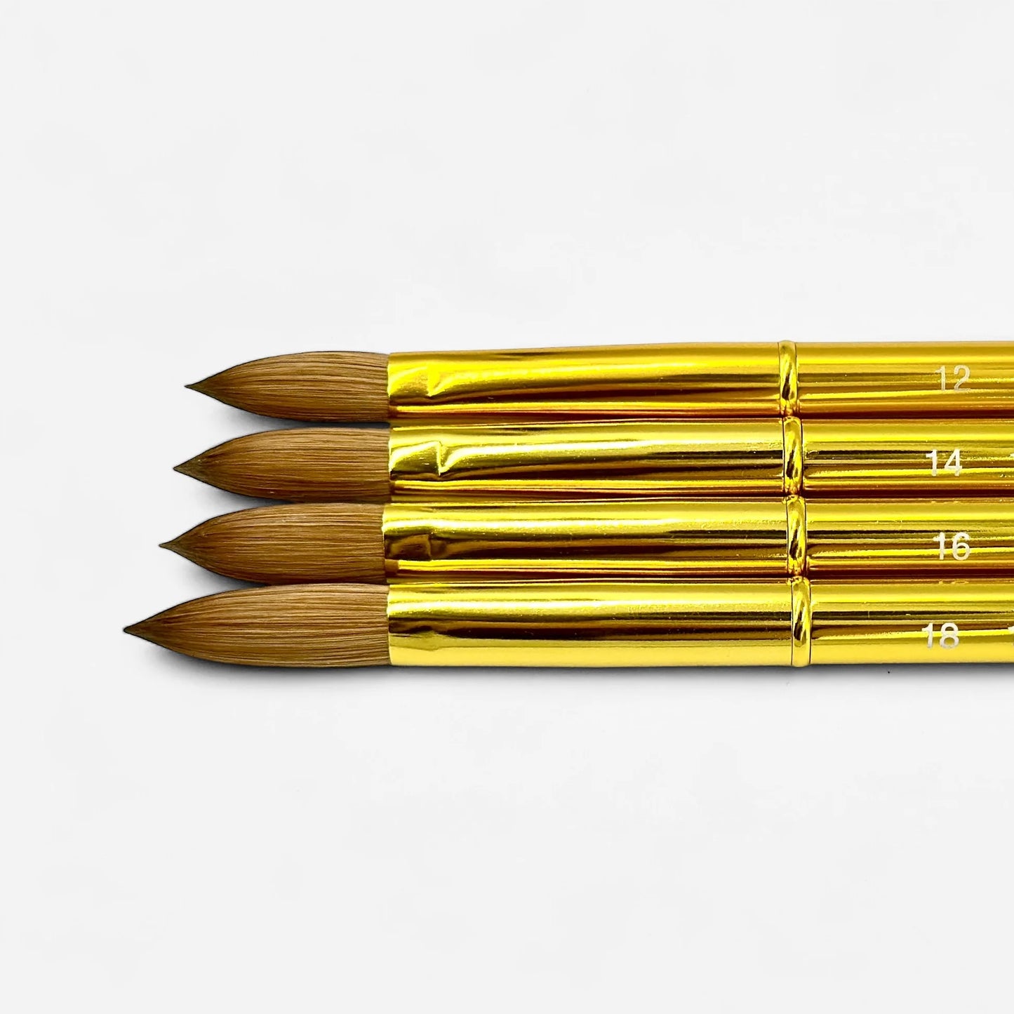 Acrylic brush - Gold