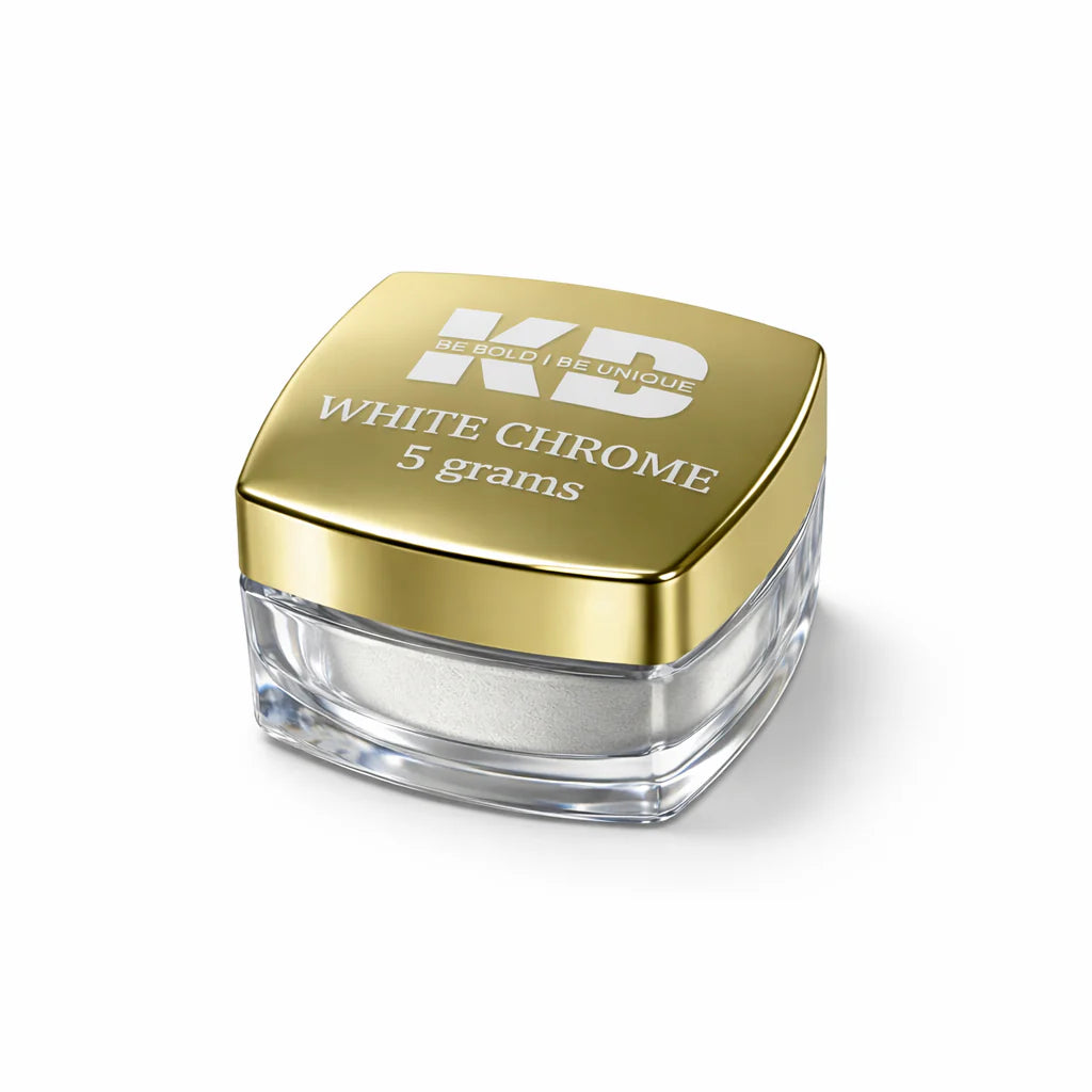White chrome - Clear chrome